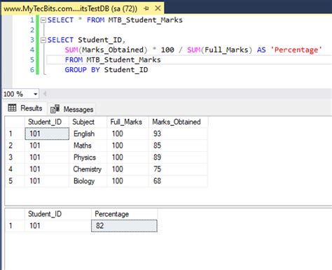 sql format number as percentage.
